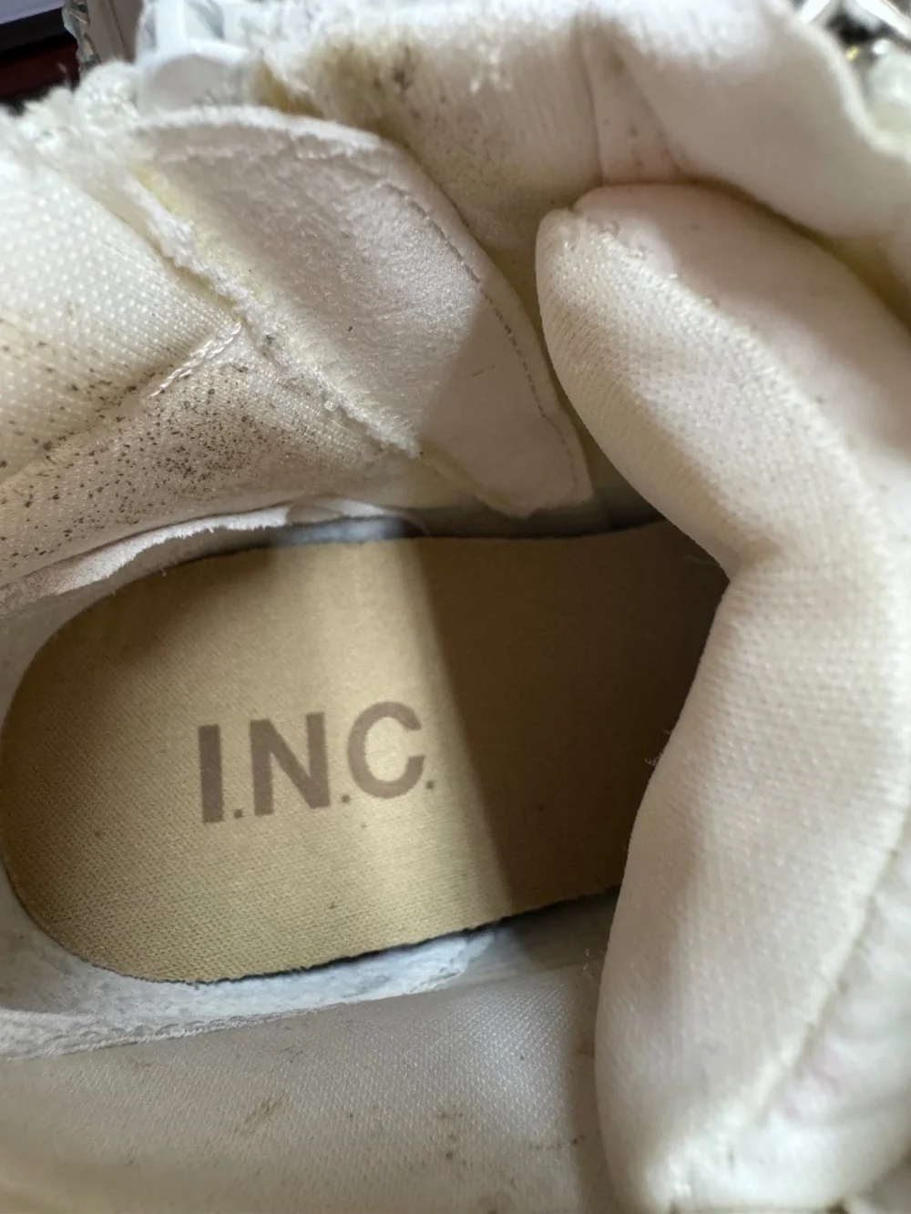 I.N.C Women's Rhinestone Wedge Sneakers